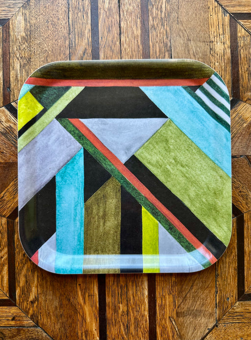 Wallace Sewell "Intersection" Small Birchwood Tray