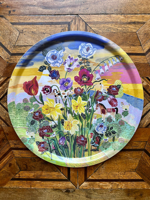 Nathalie Lete "Mount Fuji" Birchwood Tray