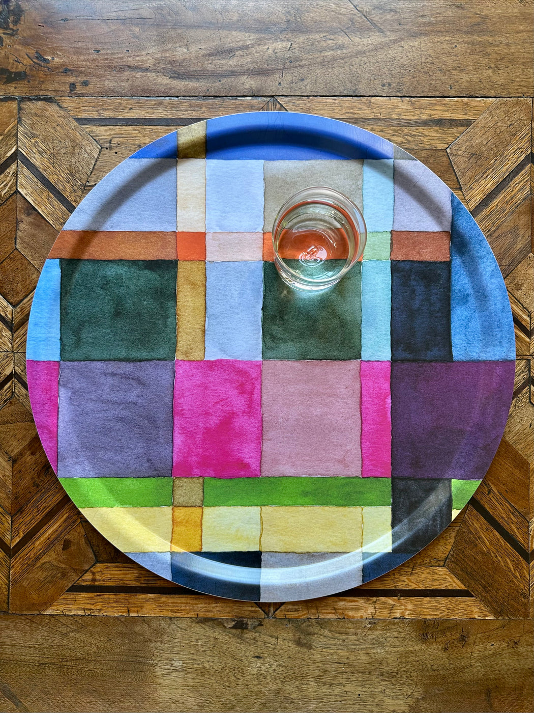 Wallace Sewell "Cosmopolitan" Large Birchwood Tray