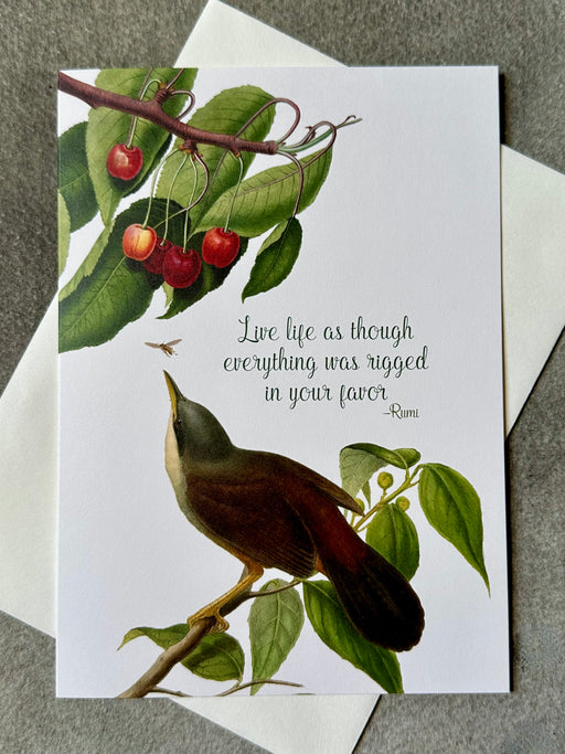 "Live Life" Card