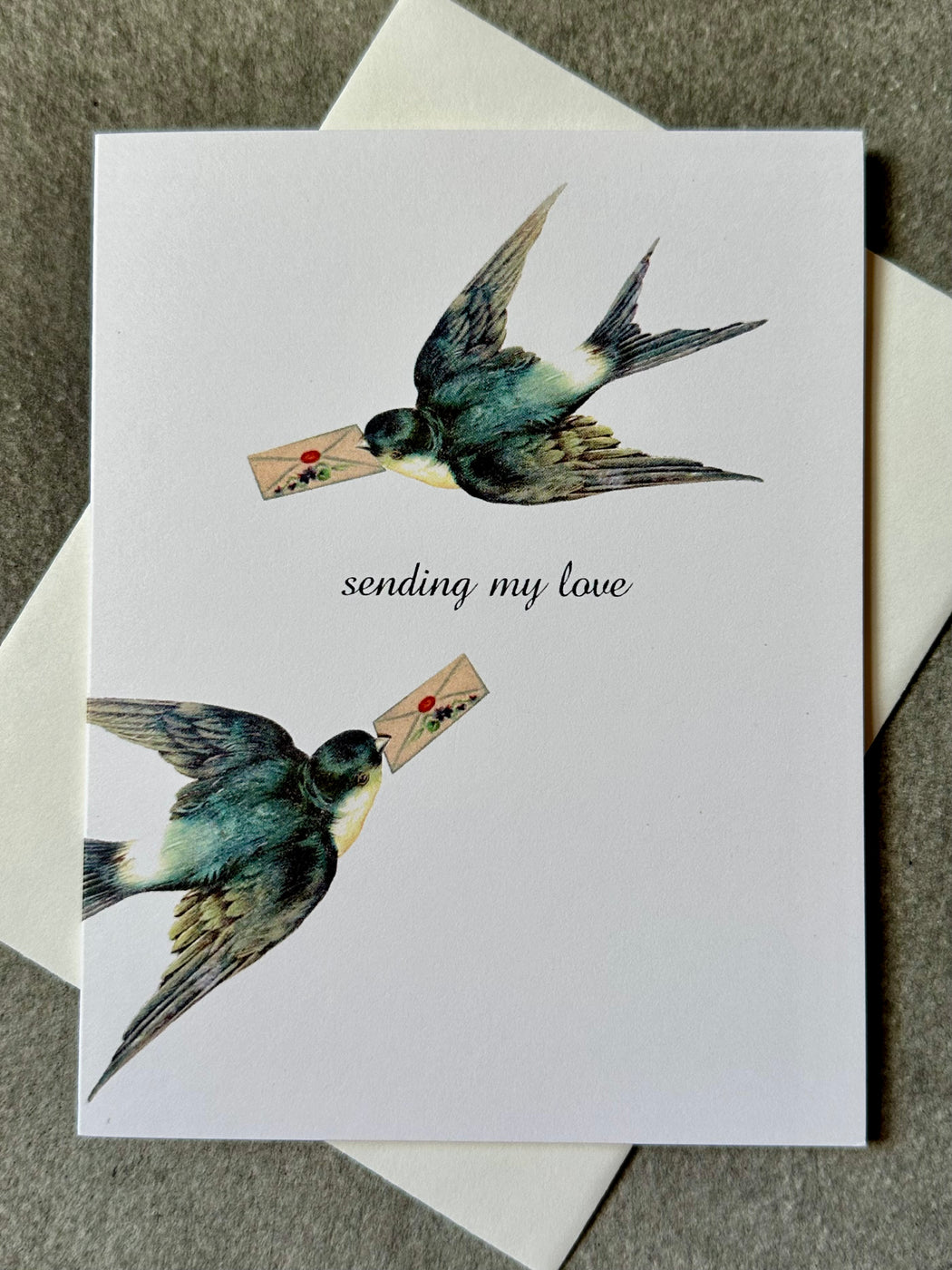 "Sending My Love" Card