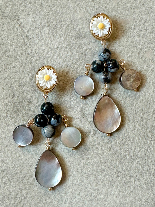 "Ariel" Earrings by Sandrine France