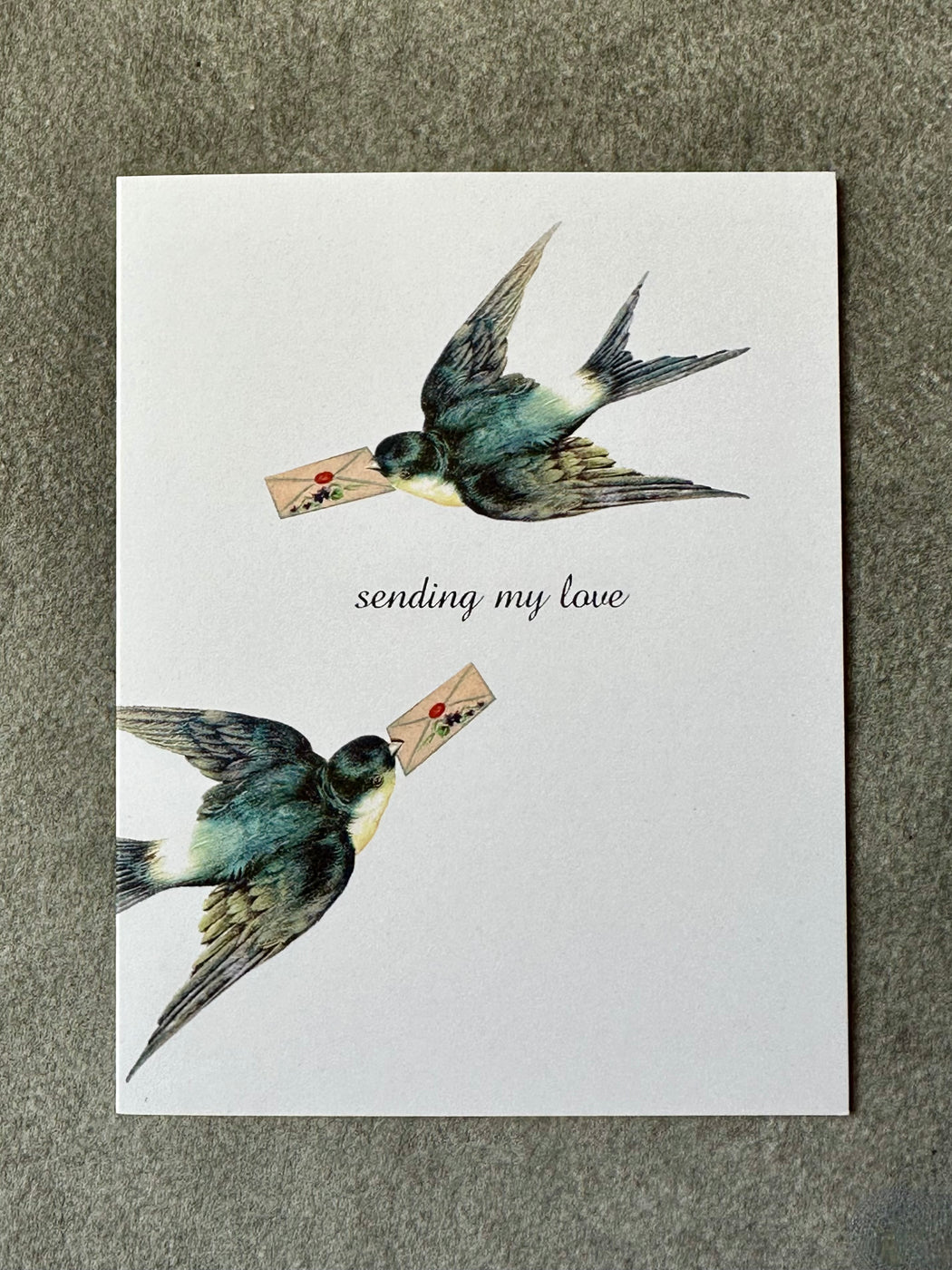 "Sending My Love" Card