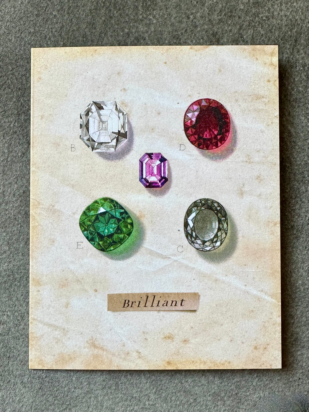 "Brilliant" Card