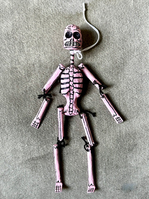 Little Paper Mache Skeleton