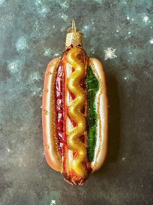 "Hot Dog" Ornament