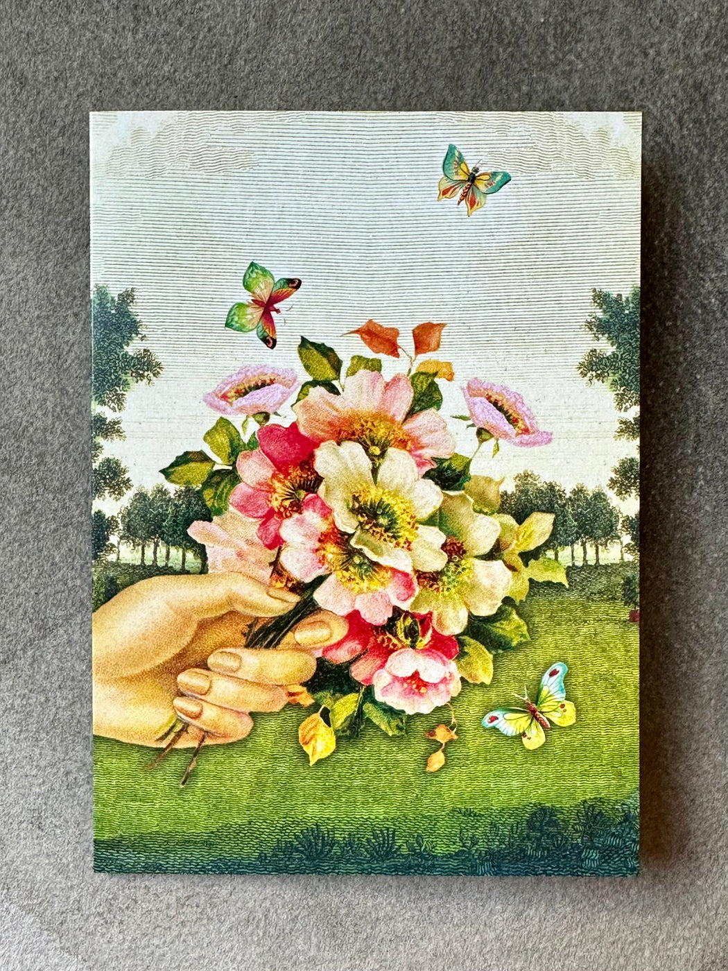 "Bouquet" Card