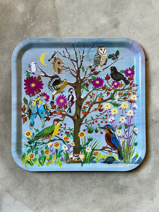 Nathalie Lete "Tree of Life" Birchwood Tray