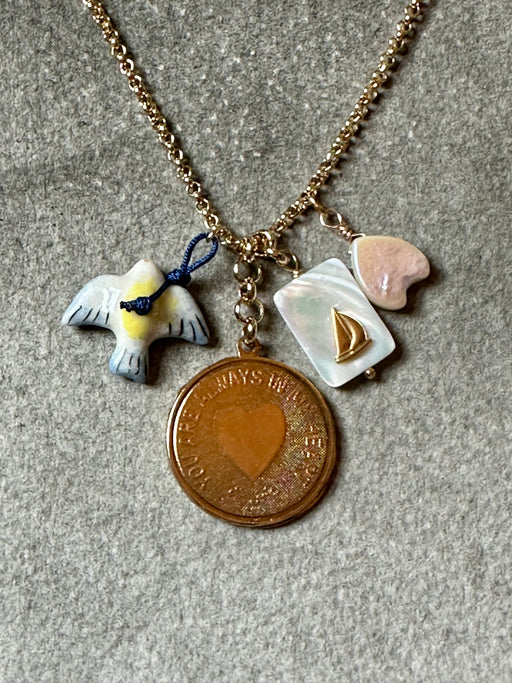 "Always in My Heart" Necklace by Sandrine France