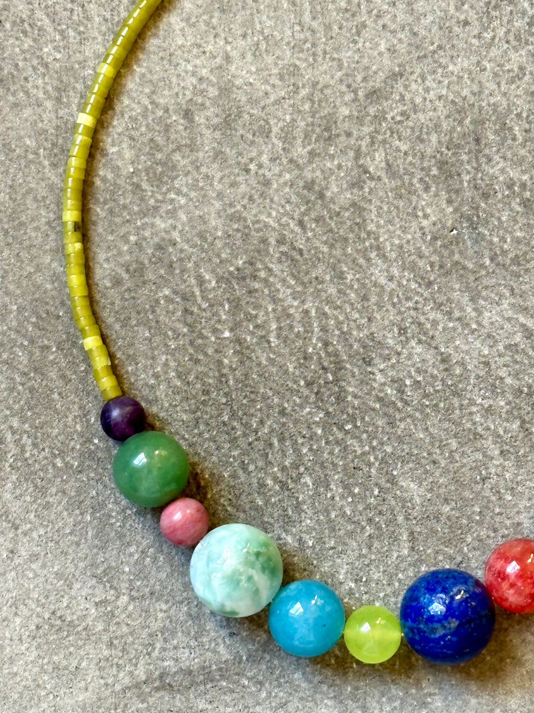 "Rainbow" Necklace by Meredith Waterstraat