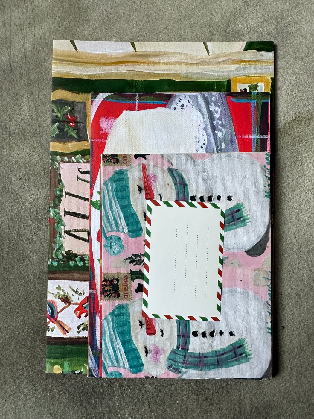 Holiday Envelopes by Mindy Carpenter
