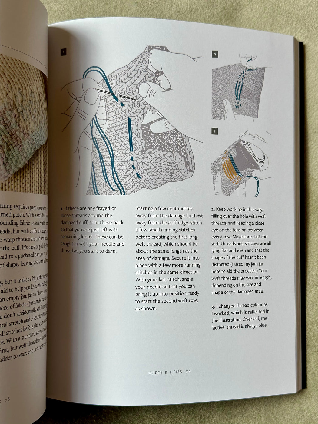 "Well Worn: Visible Mending for the Clothes You Love" by Skye Pennant