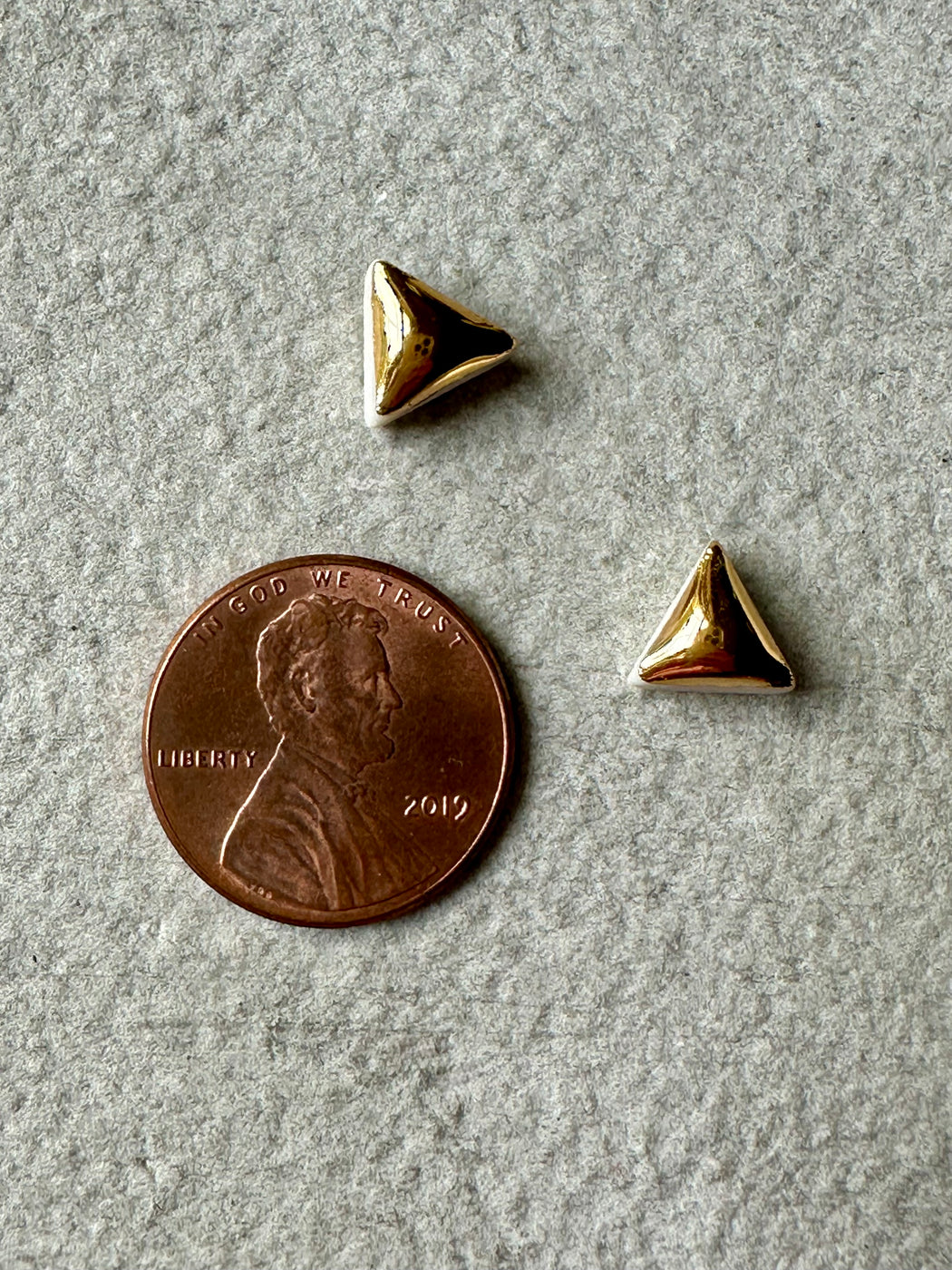 Jenna Vanden Brink "Triangle" Stud Earrings