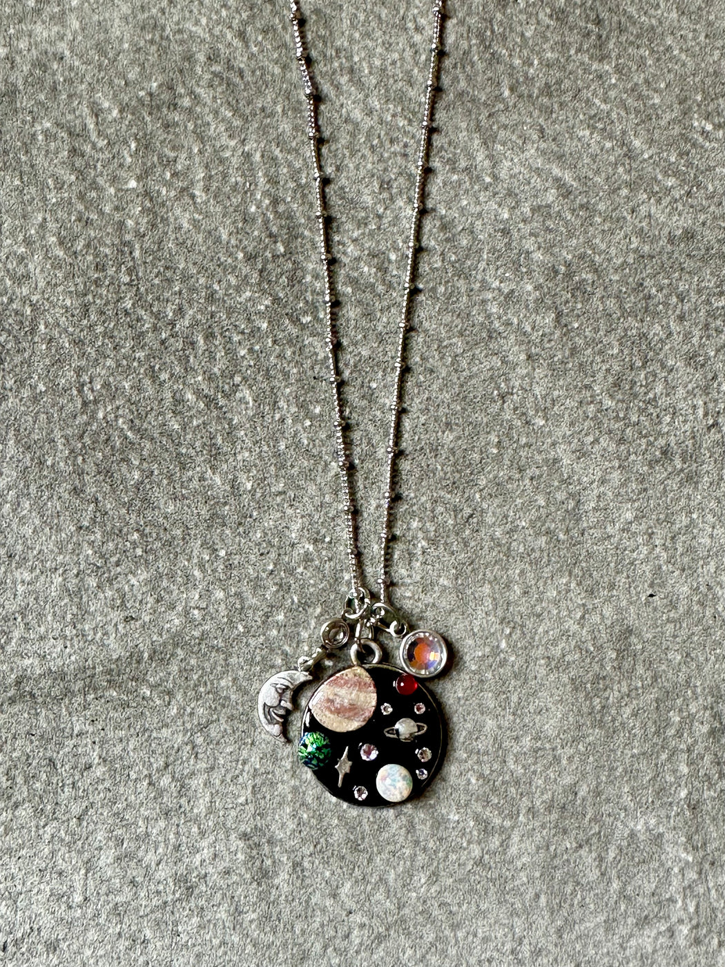 "Solar System" Pendant by Anne Koplik