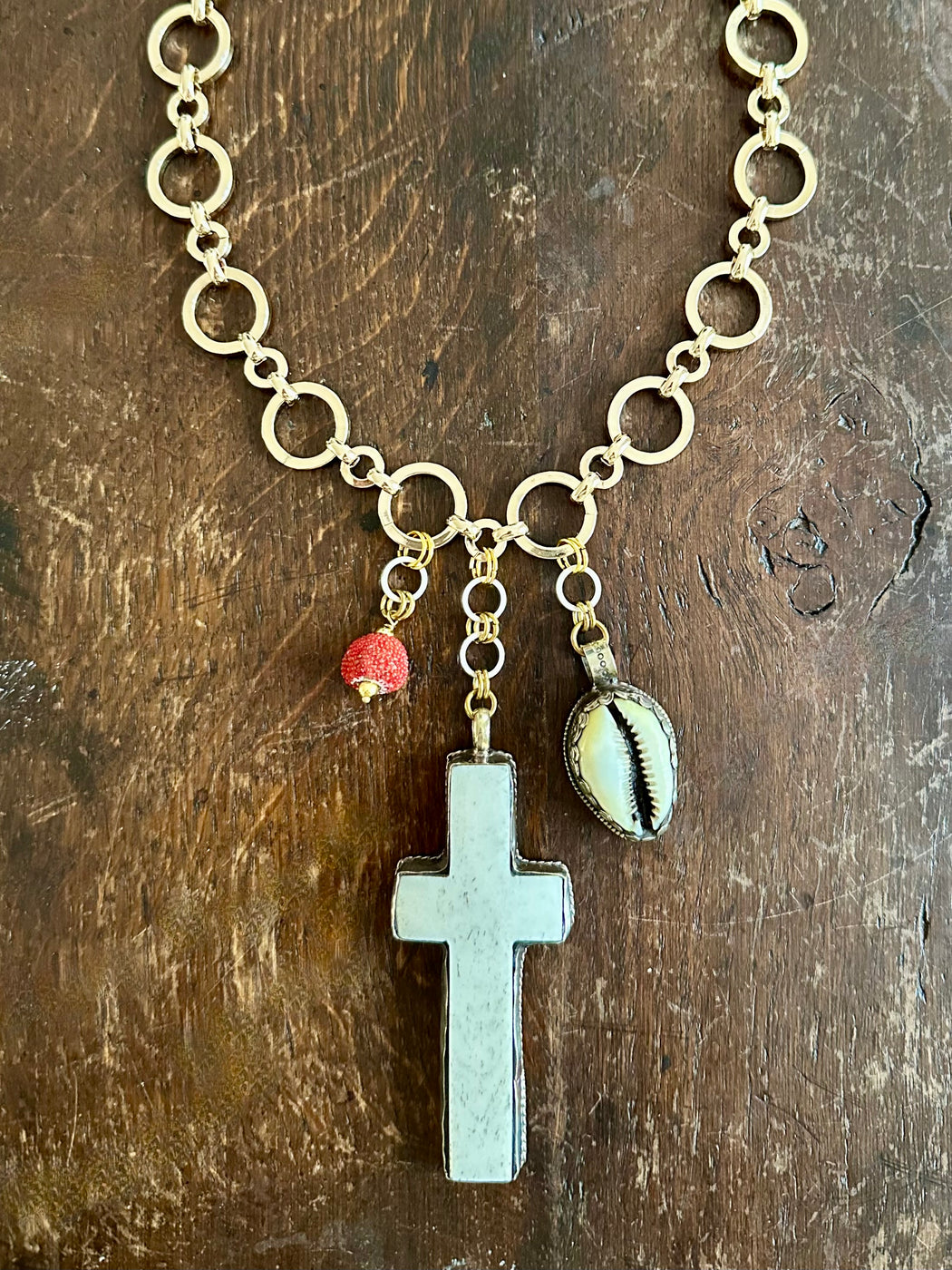 "Cross" Necklace by Meredith Waterstraat