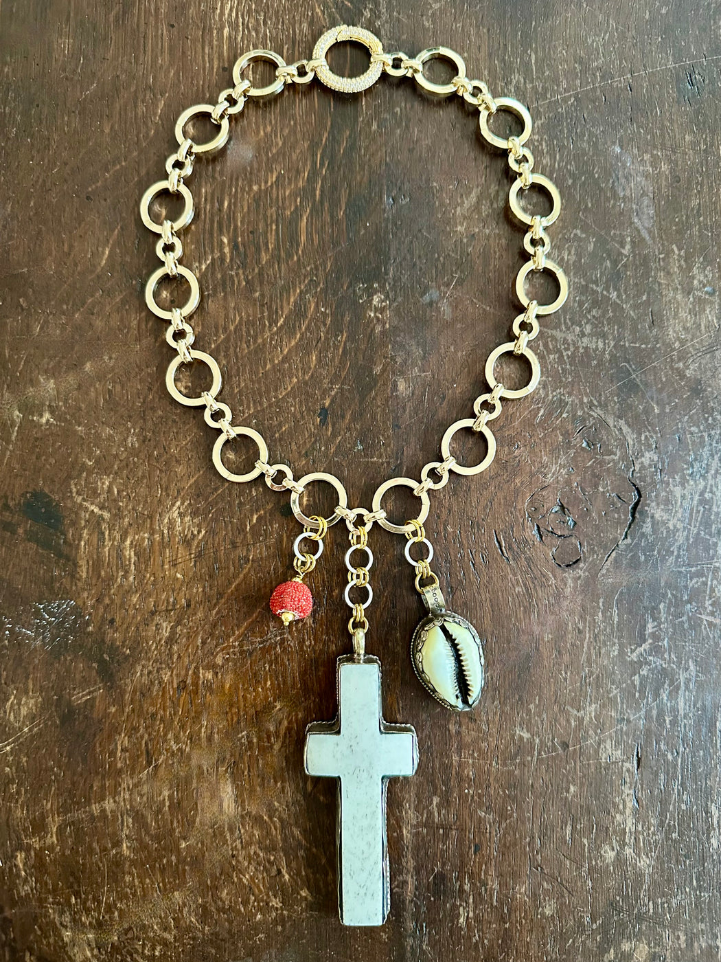 "Cross" Necklace by Meredith Waterstraat