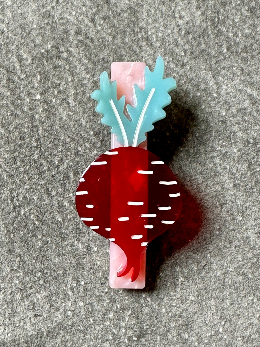 "Beet" Barrette by Centinelle