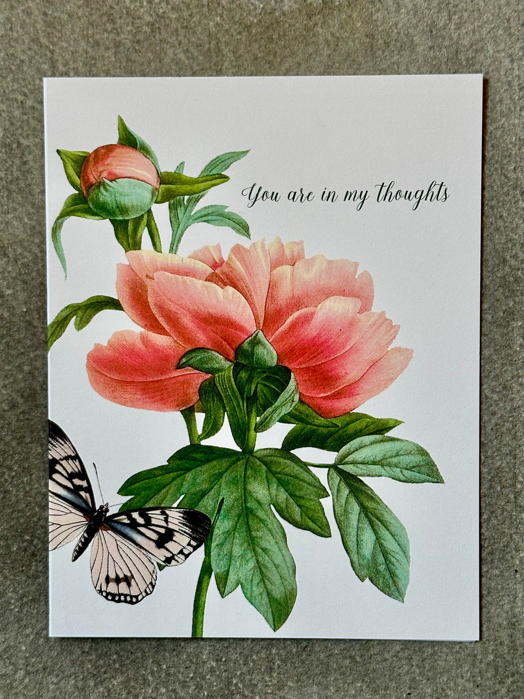 "In My Thoughts" Card