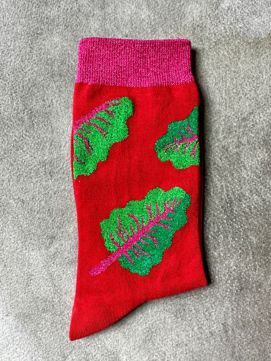 "Swiss Chard" Socks by Centinelle