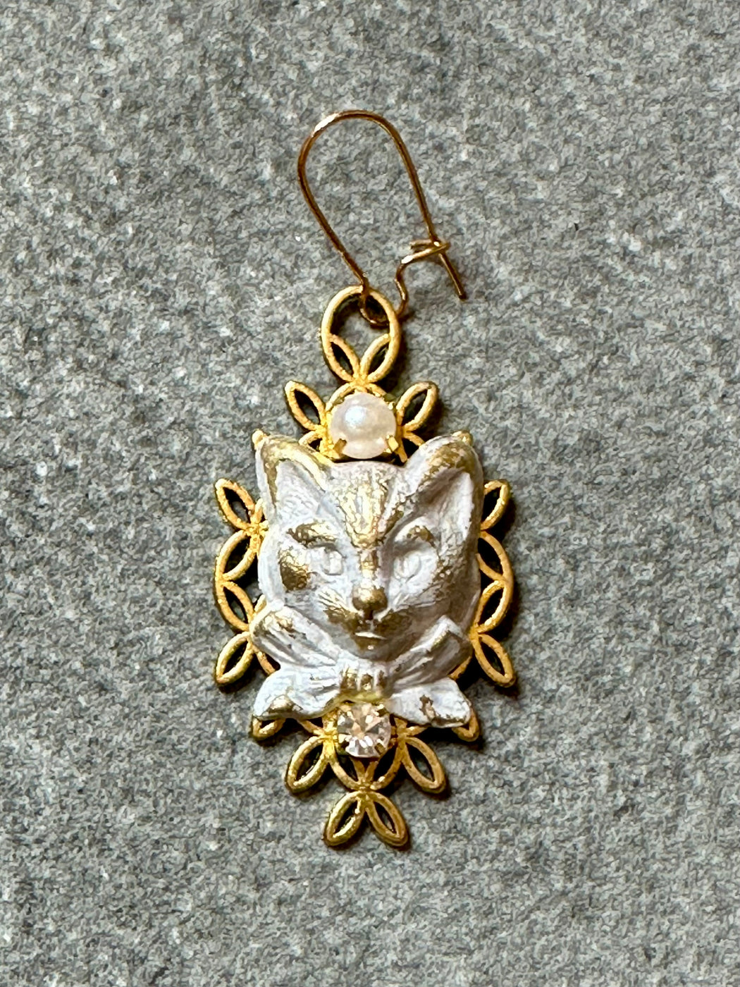 "Cat" Earrings by Lenora Dame