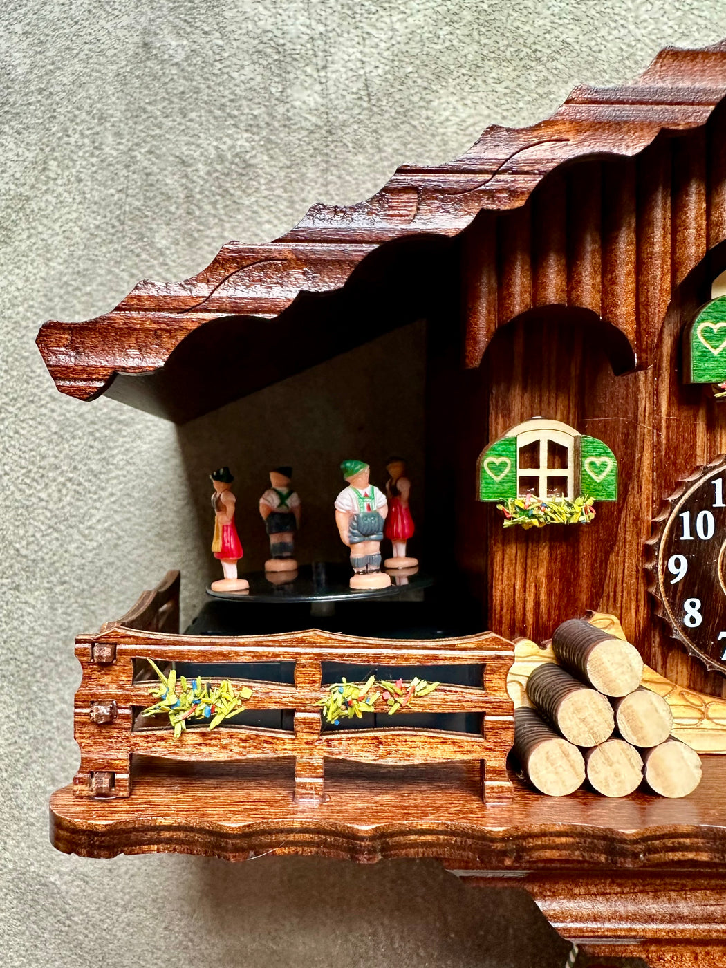 "Hildegard" Mini Cuckoo Clock