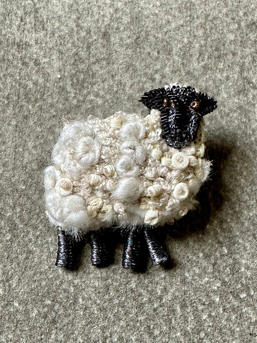 "Sheep" Brooch by Trovelore