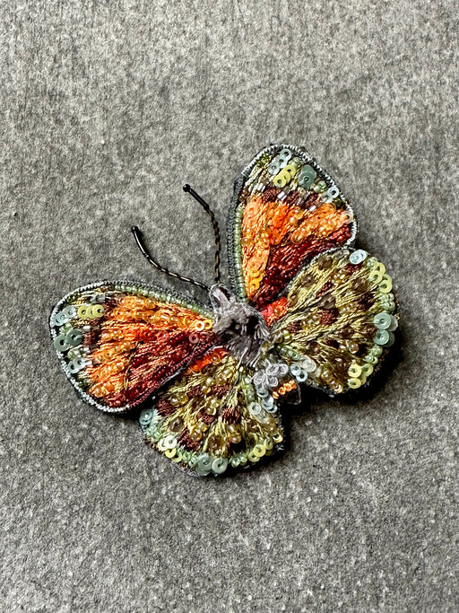 "Provencal Hairstreak Butterfly" Brooch by Trovelore