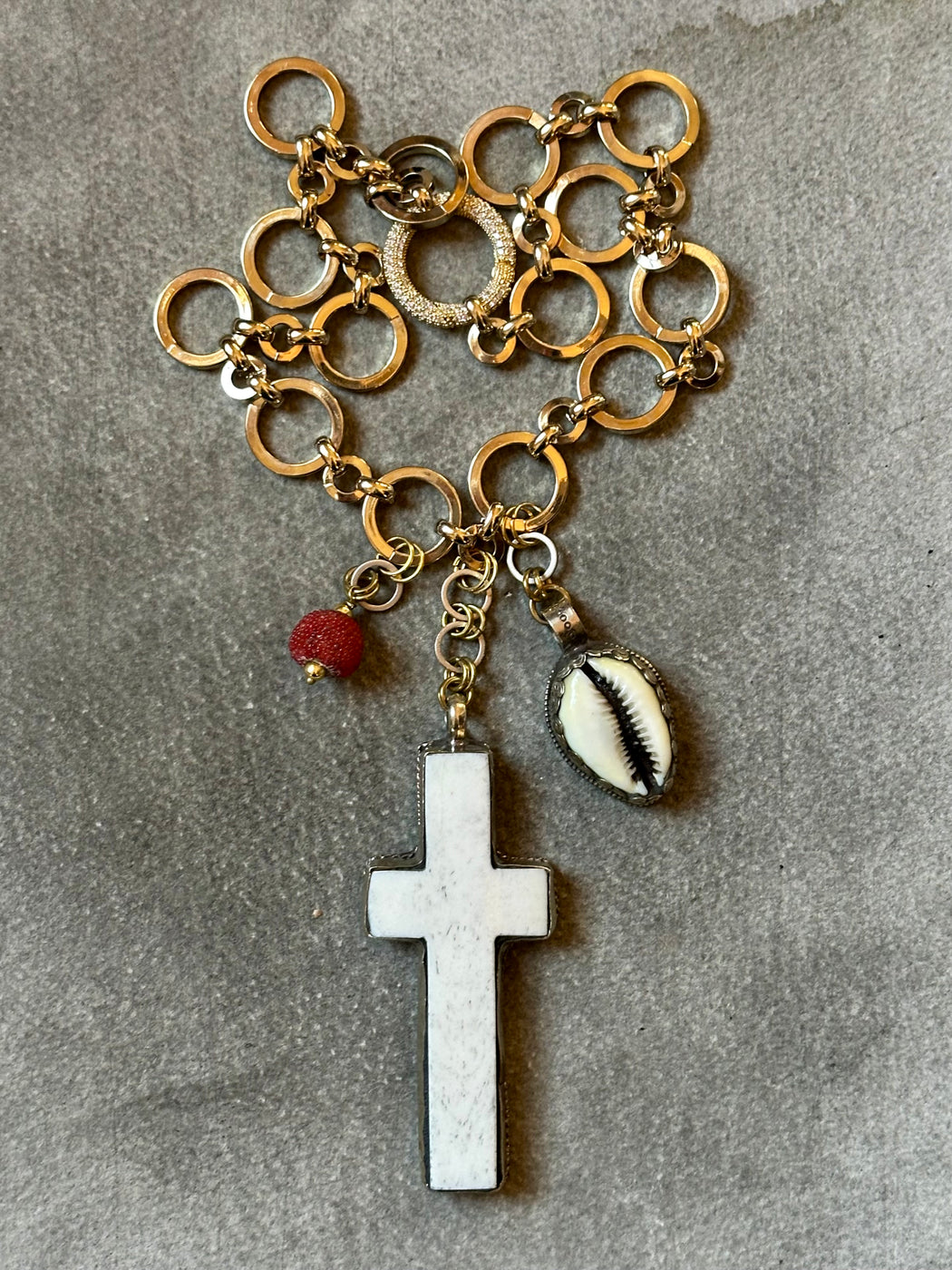 "Cross" Necklace by Meredith Waterstraat