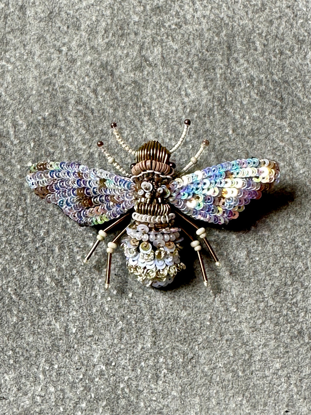 "Pearl Bee" Brooch by Trovelore