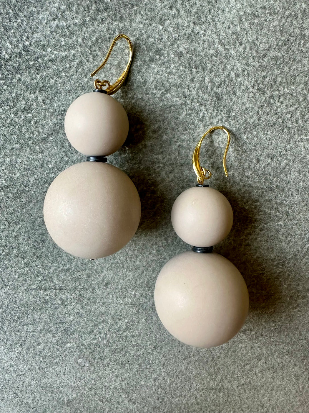 "Bauble" Earrings by David Aubrey