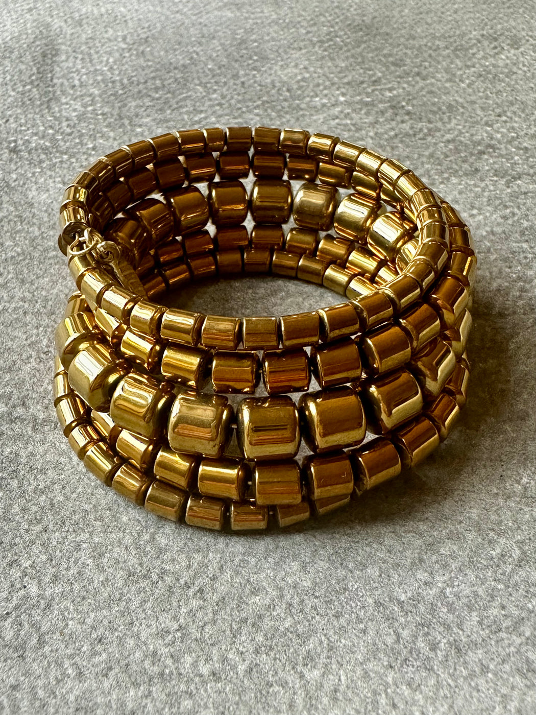 "Gold" Wrap Bracelet by David Aubrey