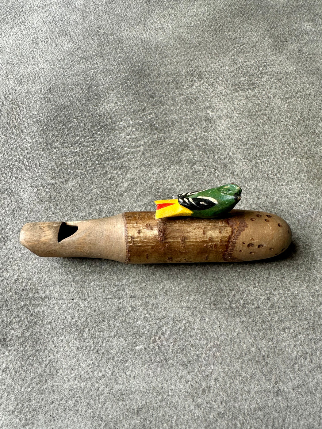 Vintage Folk Art Bird Whistle