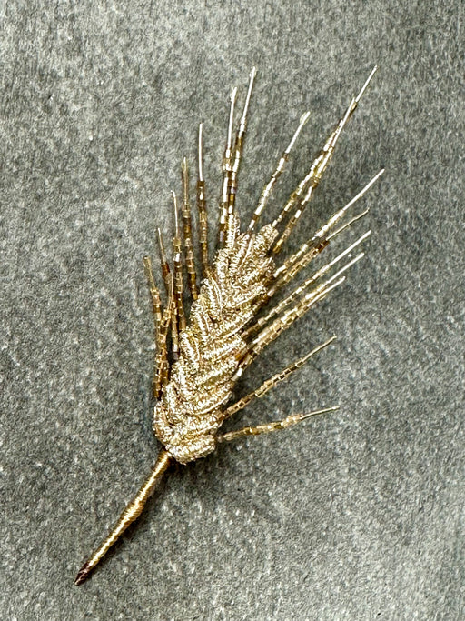 "Wheat Head" Brooch by Trovelore