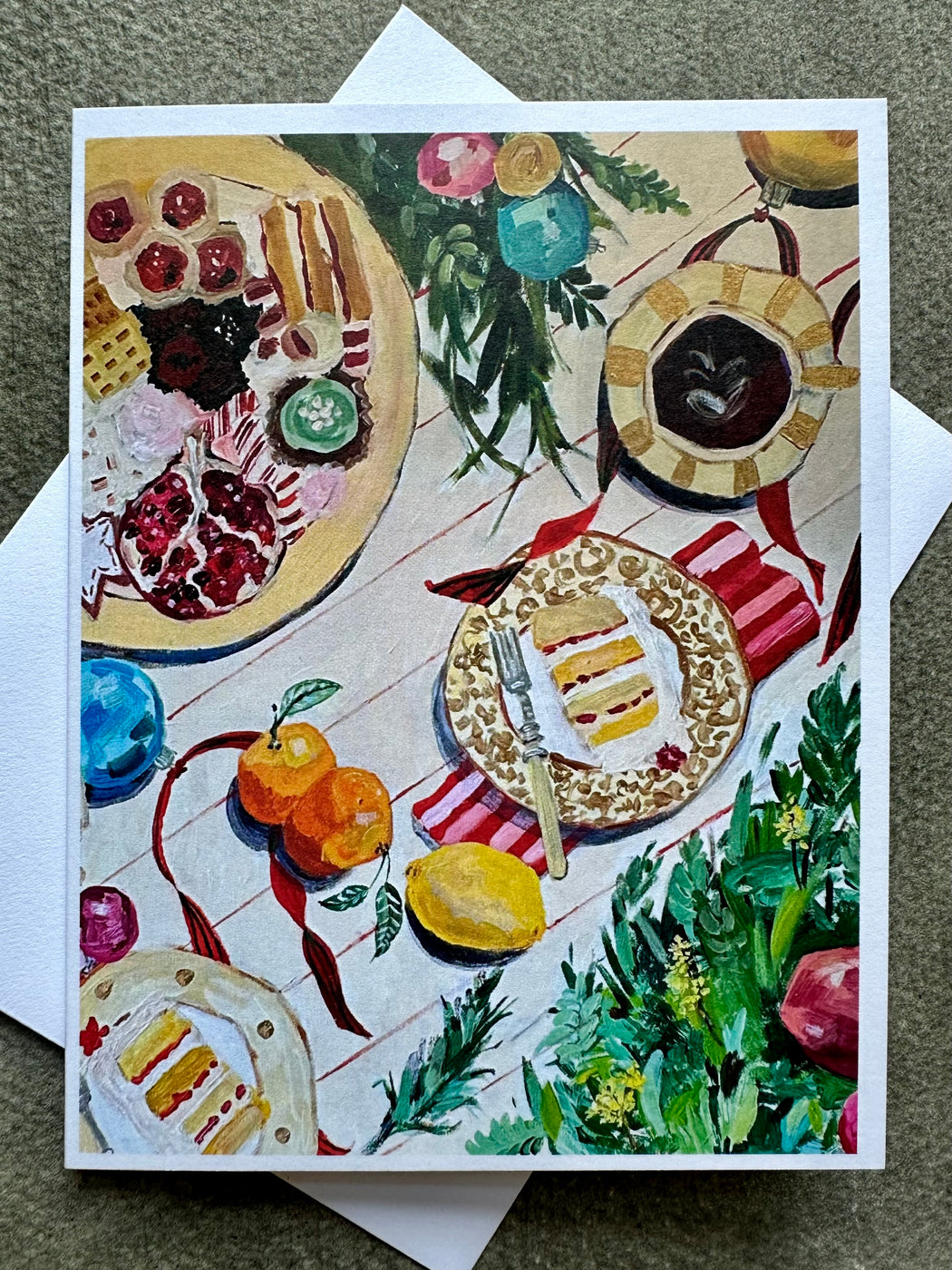 "Holiday Sweet Treats" Card by Mindy Carpenter