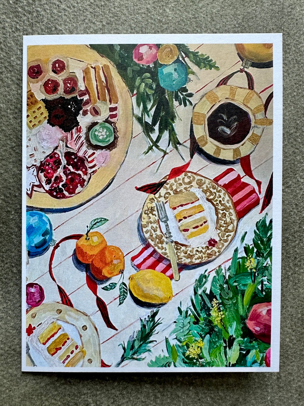 "Holiday Sweet Treats" Card by Mindy Carpenter