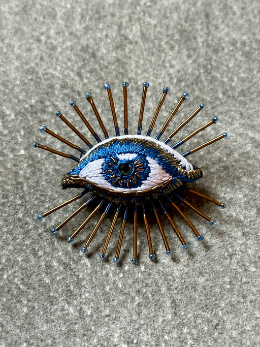 "Mystic Eye" Brooch by Trovelore