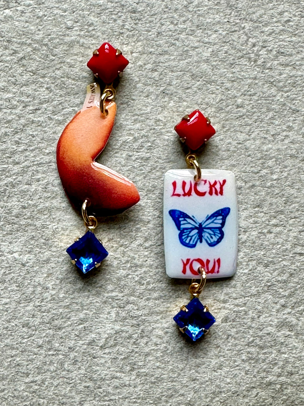"Lucky You" Earrings by Haricot Vert
