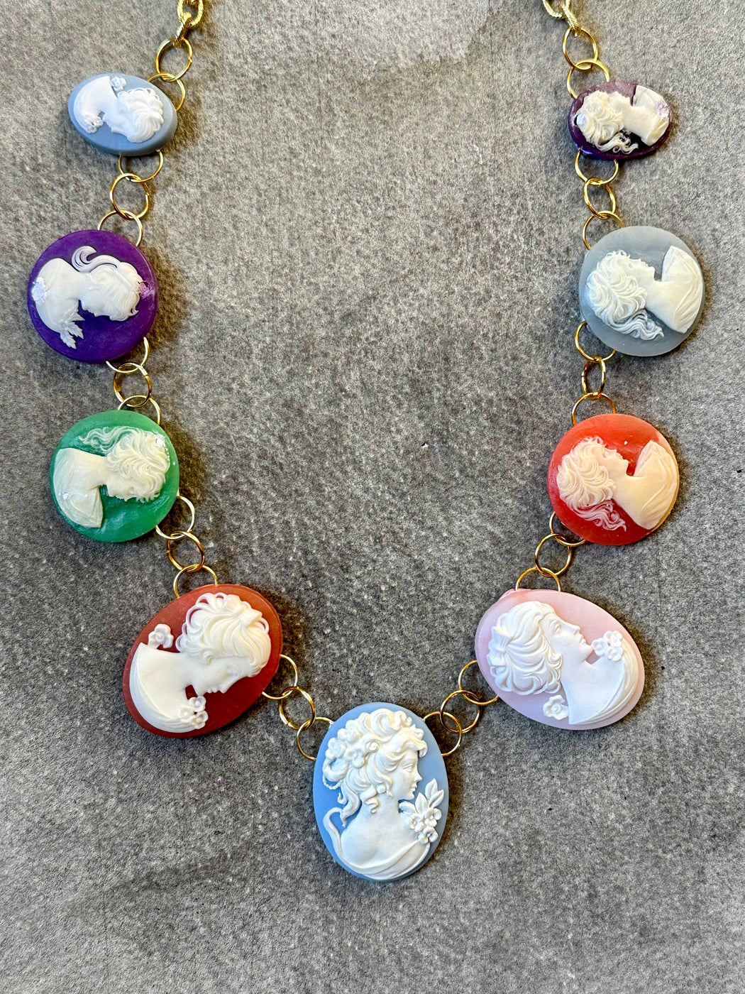 "Cameo" Necklace by Gay Isber
