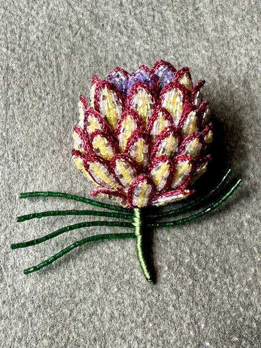 "King Protea" Brooch by Trovelore