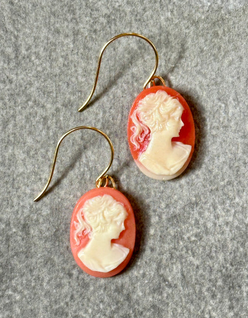"Cameo" Earrings by Gay Isber