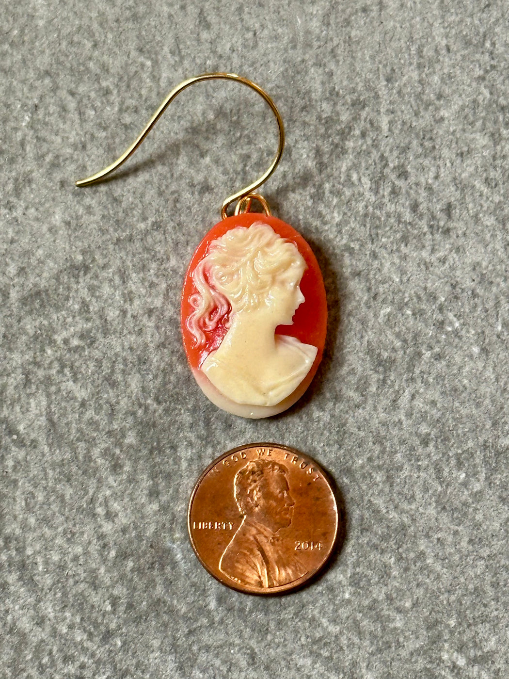 "Cameo" Earrings by Gay Isber