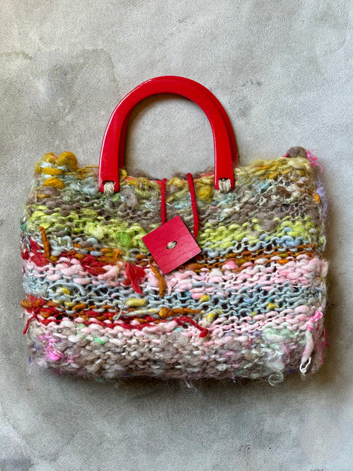 Carolyn Roberts Hand-Knitted Purse