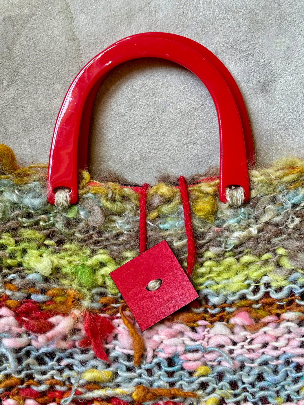 Carolyn Roberts Hand-Knitted Purse