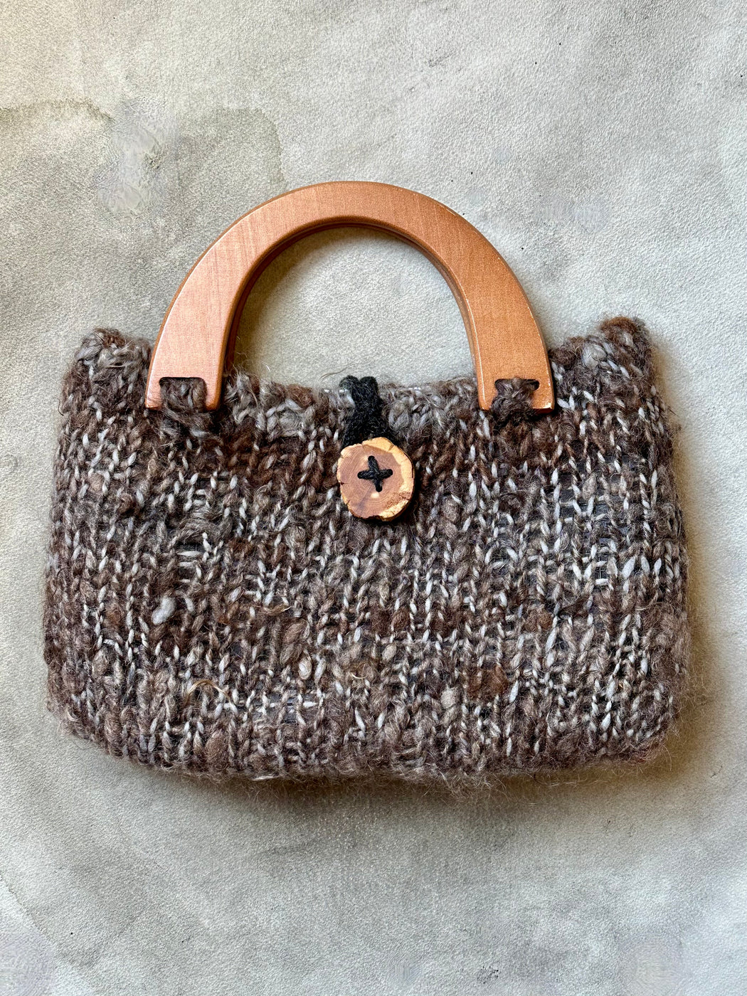 Carolyn Roberts Hand-Knitted Purse