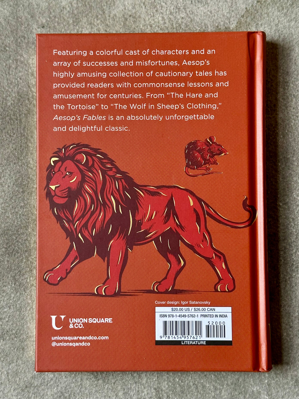 "Aesop's Fables"