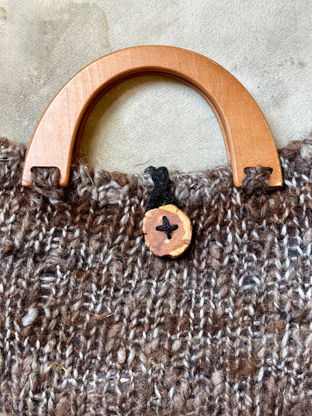 Carolyn Roberts Hand-Knitted Purse