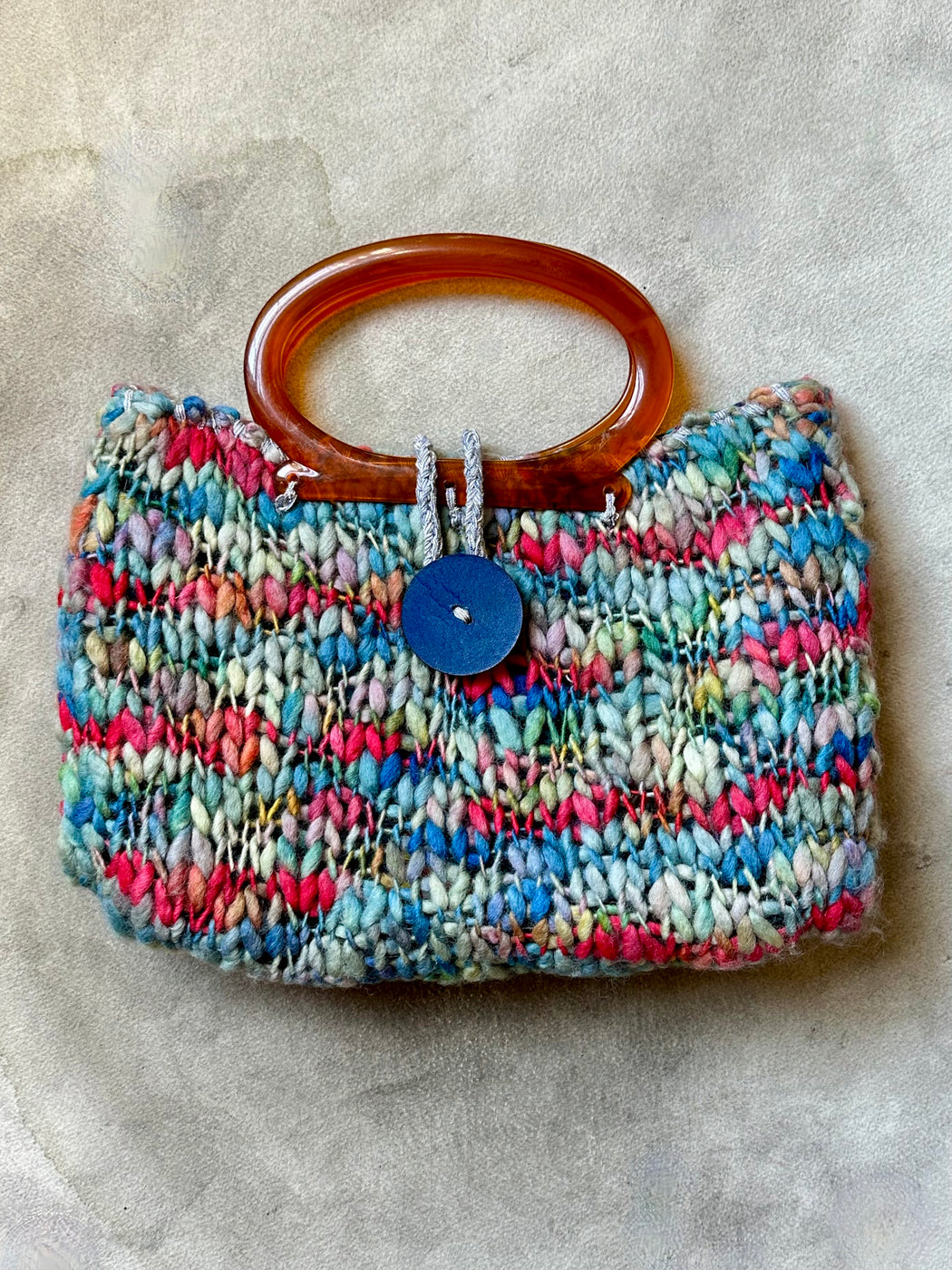 Carolyn Roberts Hand-Knitted Purse