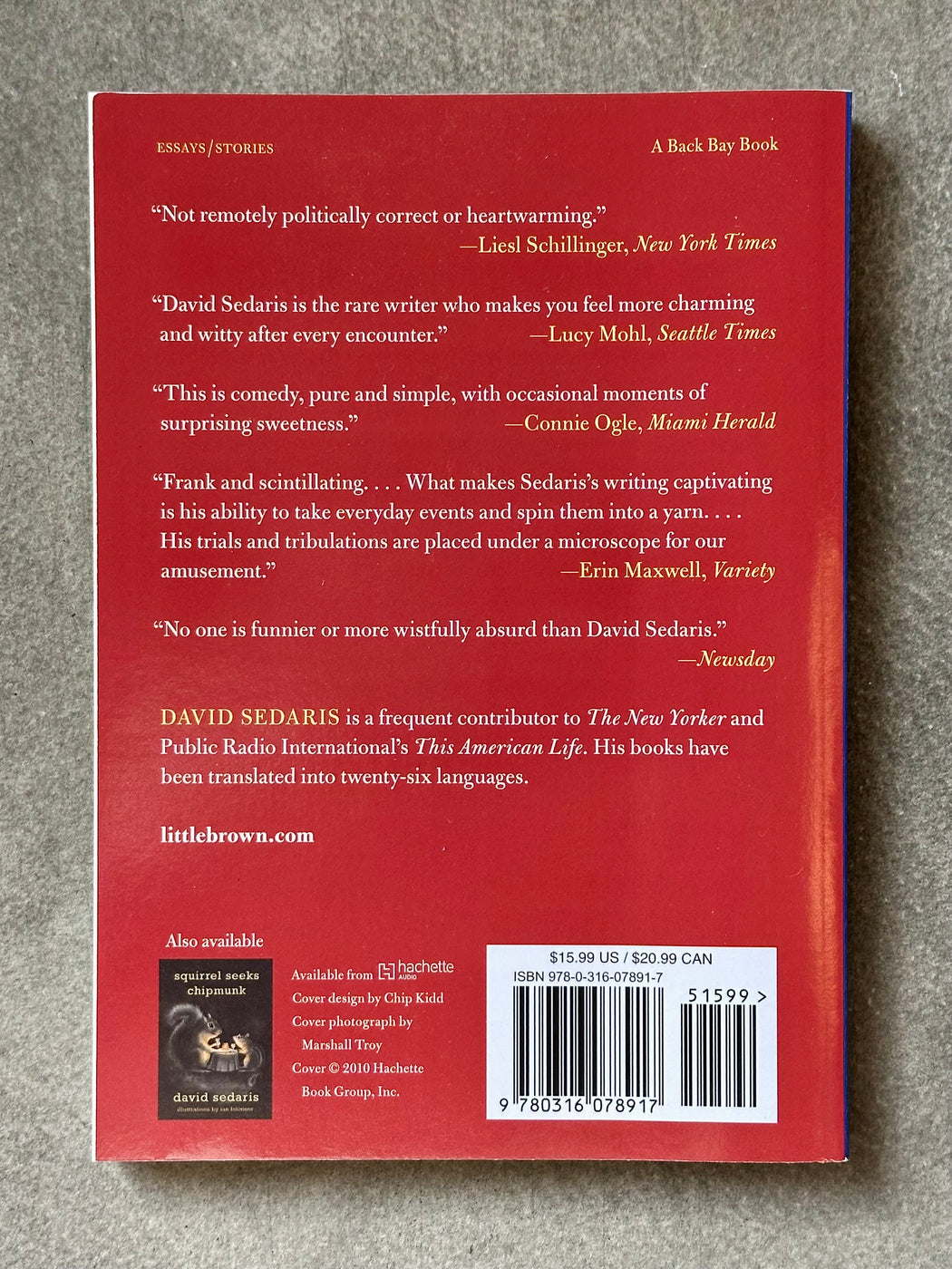 "Holidays on Ice" by David Sedaris