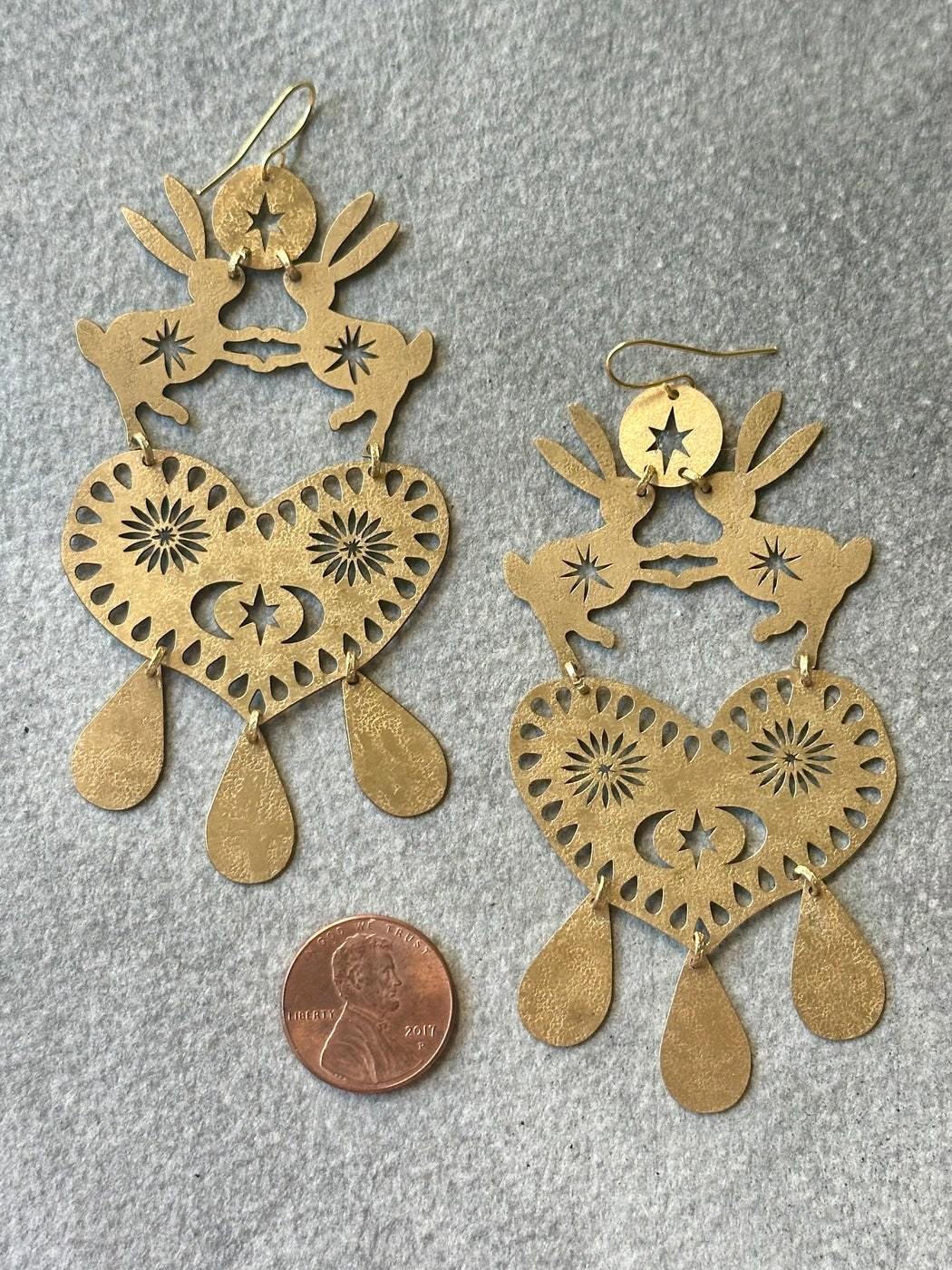 "Heart" Earrings by Gulushu