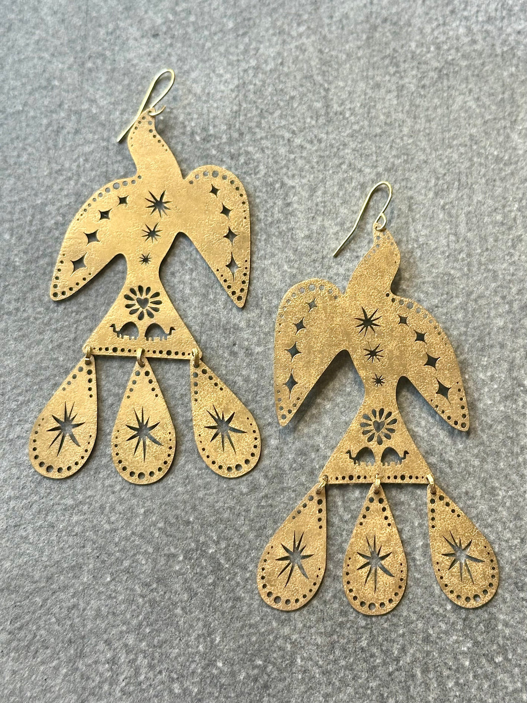"Eagle" Earrings by Gulushu